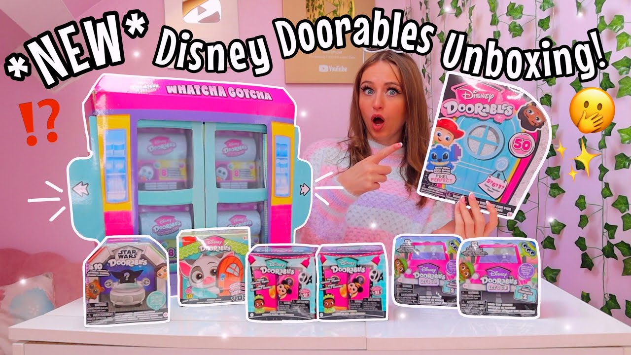 UNBOXING ALL *NEW* DISNEY DOORABLES!!🥳✨(PUFFABLES, PIXEL, WHATCHA GOTCHA, MOVIE MOMENTS & MORE!!🫢⁉️)