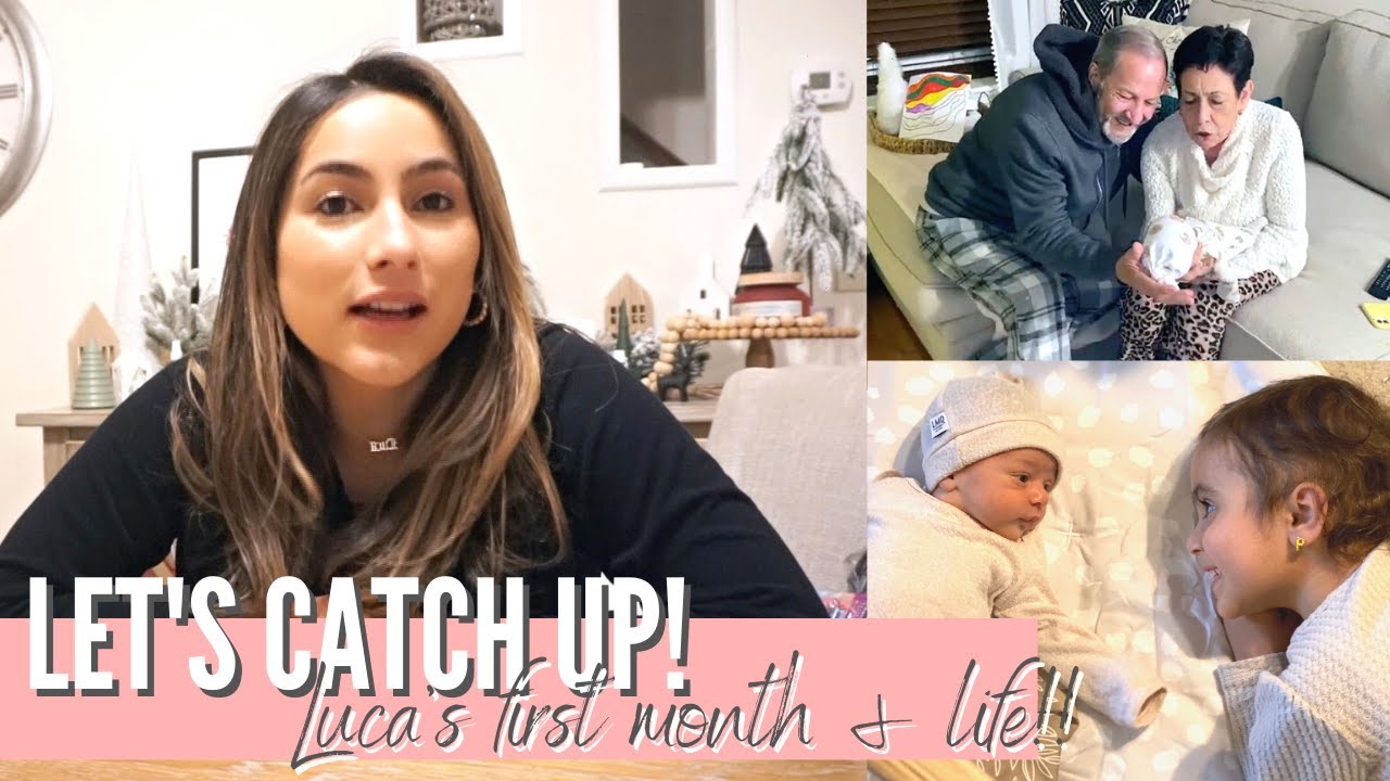 LET'S CATCH UP! | LUCA'S 1ST MONTH, MY DAD, THE MOVE, LIFE... 2021 | XoJuliana
