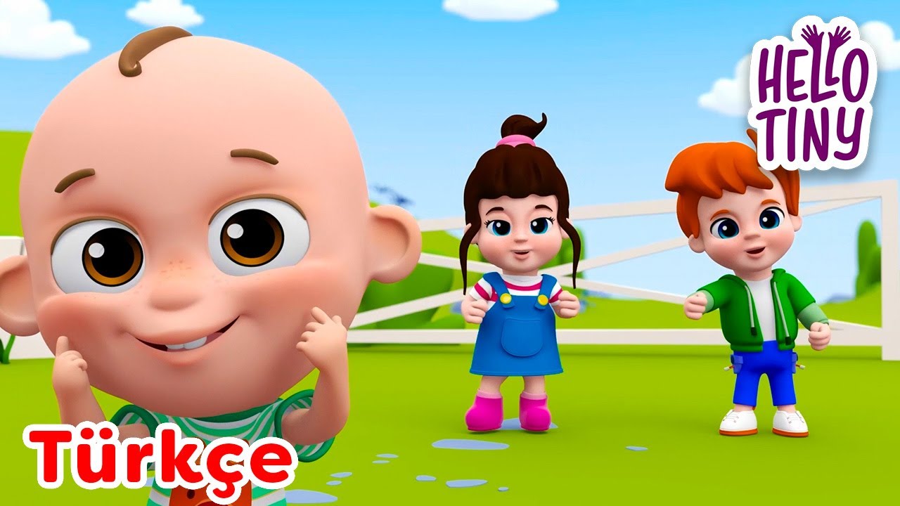 Mutluysan Alkışla Şarkısı | Bebekler için şarkılar 👶 Hello Tiny Türkçe
