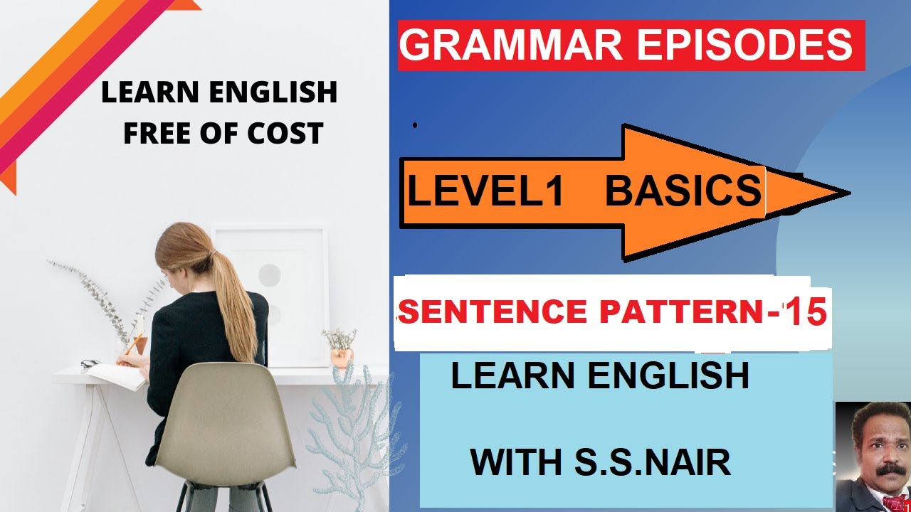 SENTENCE PATTERN-15 |  LEARN ENGLISH SENTENCE STRUCTURE