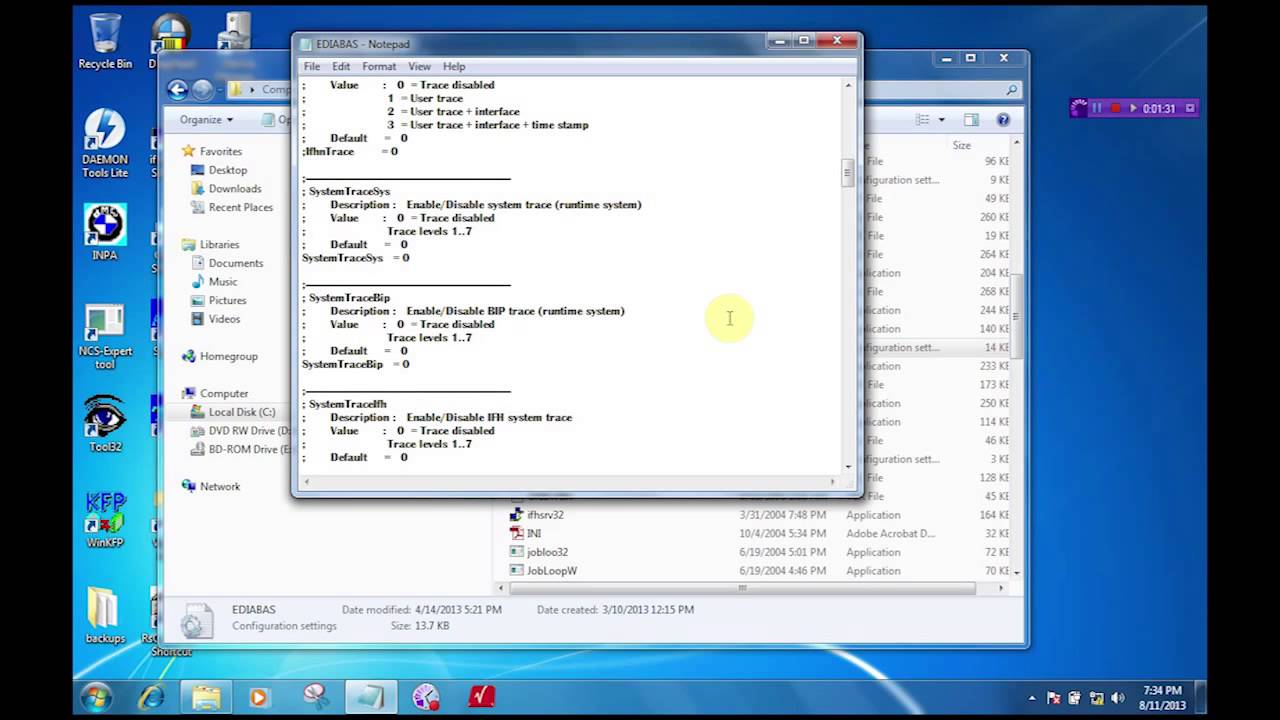 OBD VS ADS CHANGES TO CONFIGURATIONS