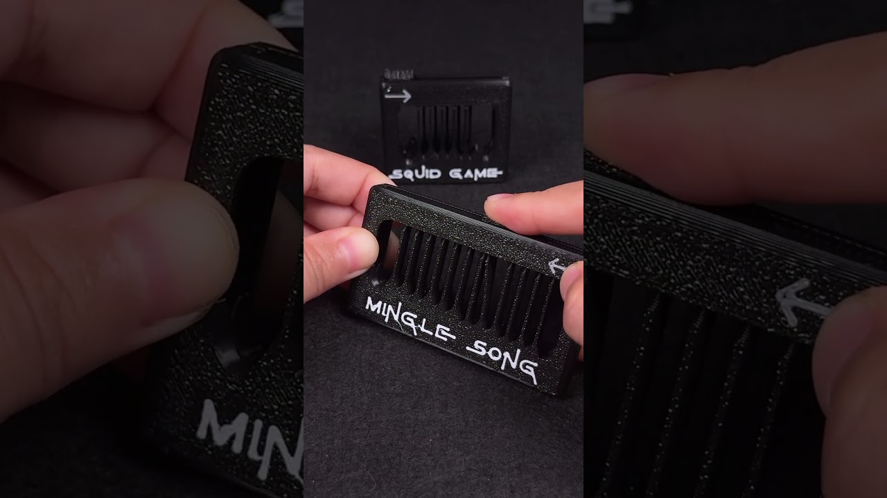 Squid Game Musical Fidget - Mingle Song #3dprinting #squidgame #toys