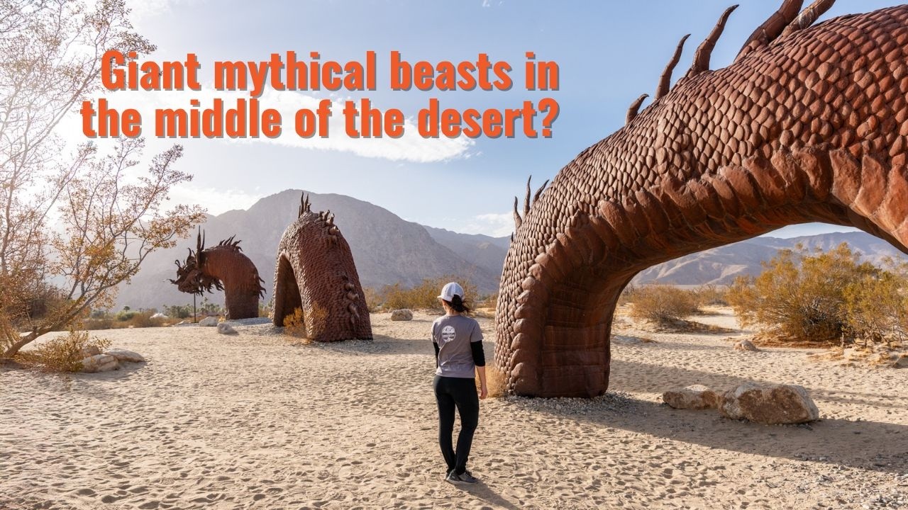 Did You Know There are Giant Metal Sculptures Hidden in the Middle of California's Desert?