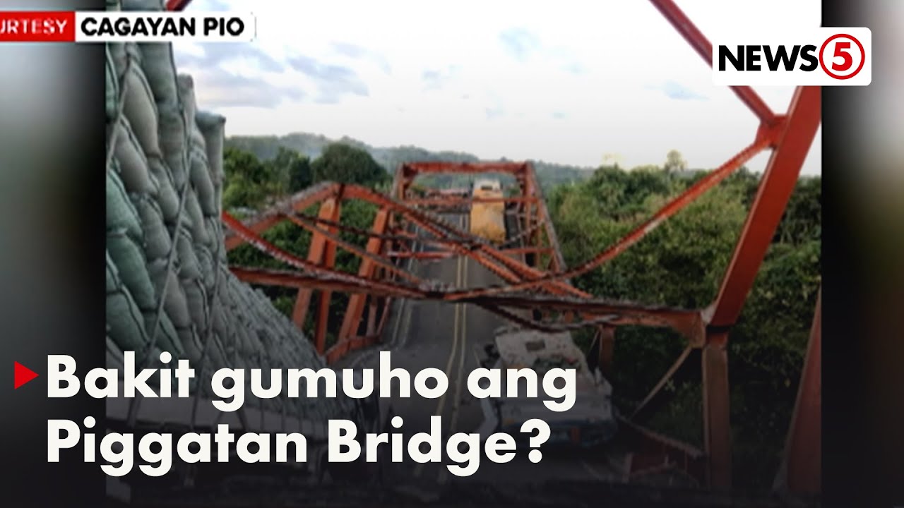 Piggatan Bridge in Alcala, Cagayan collapses