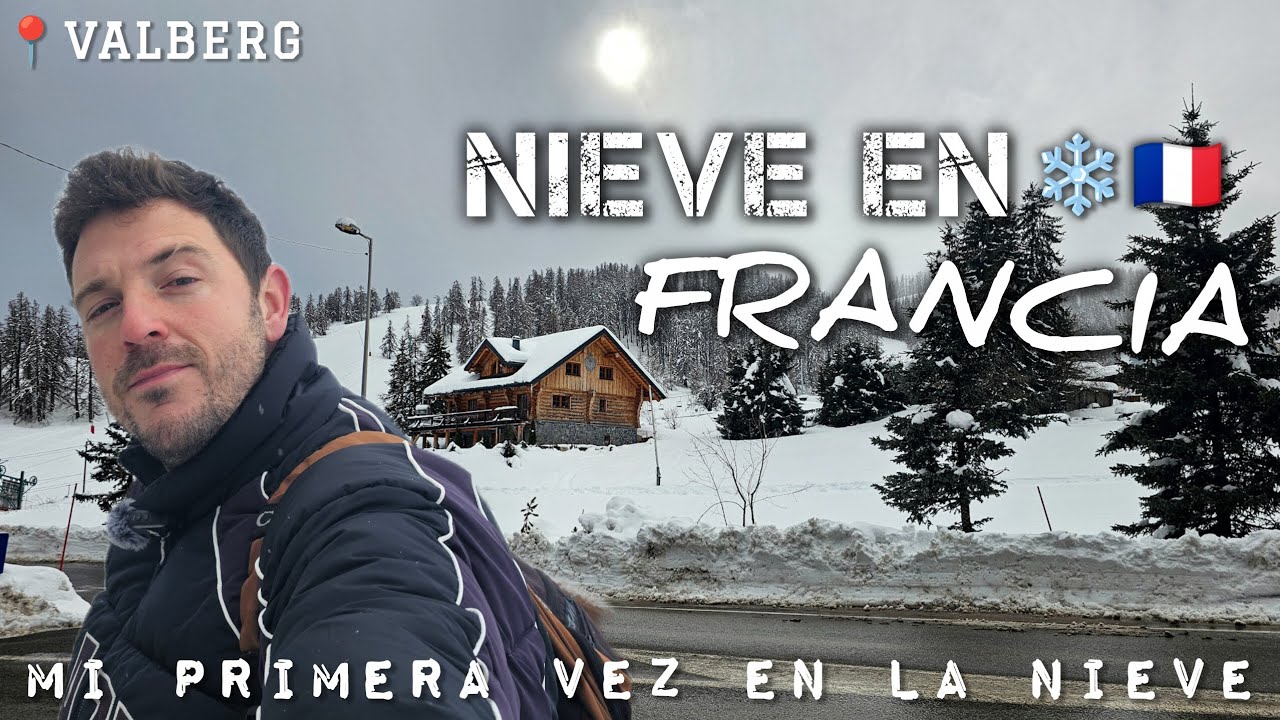 Mi primera vez en la Nieve en Francia | Valberg 