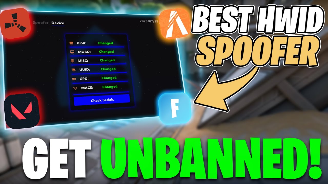 Ultimate HWID Spoofer 2025 | Complete Guide to Unban Hardware Bans (EAC, BE, Vanguard)