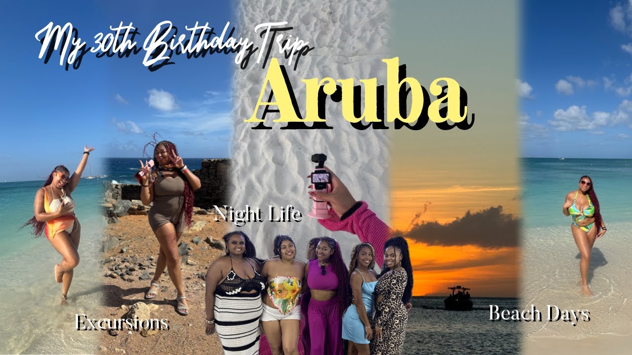 ARUBA VLOG! BEST B-DAY TRIP IN ARUBA! | EXCURSIONS *Water Tubing, Party Bus, UTVs* | PARTYING & MORE