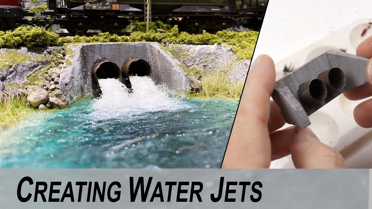 Creating Water Jets EASY and Low cost