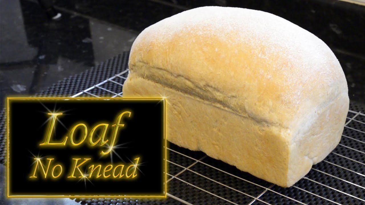 Large White Loaf (No Knead)