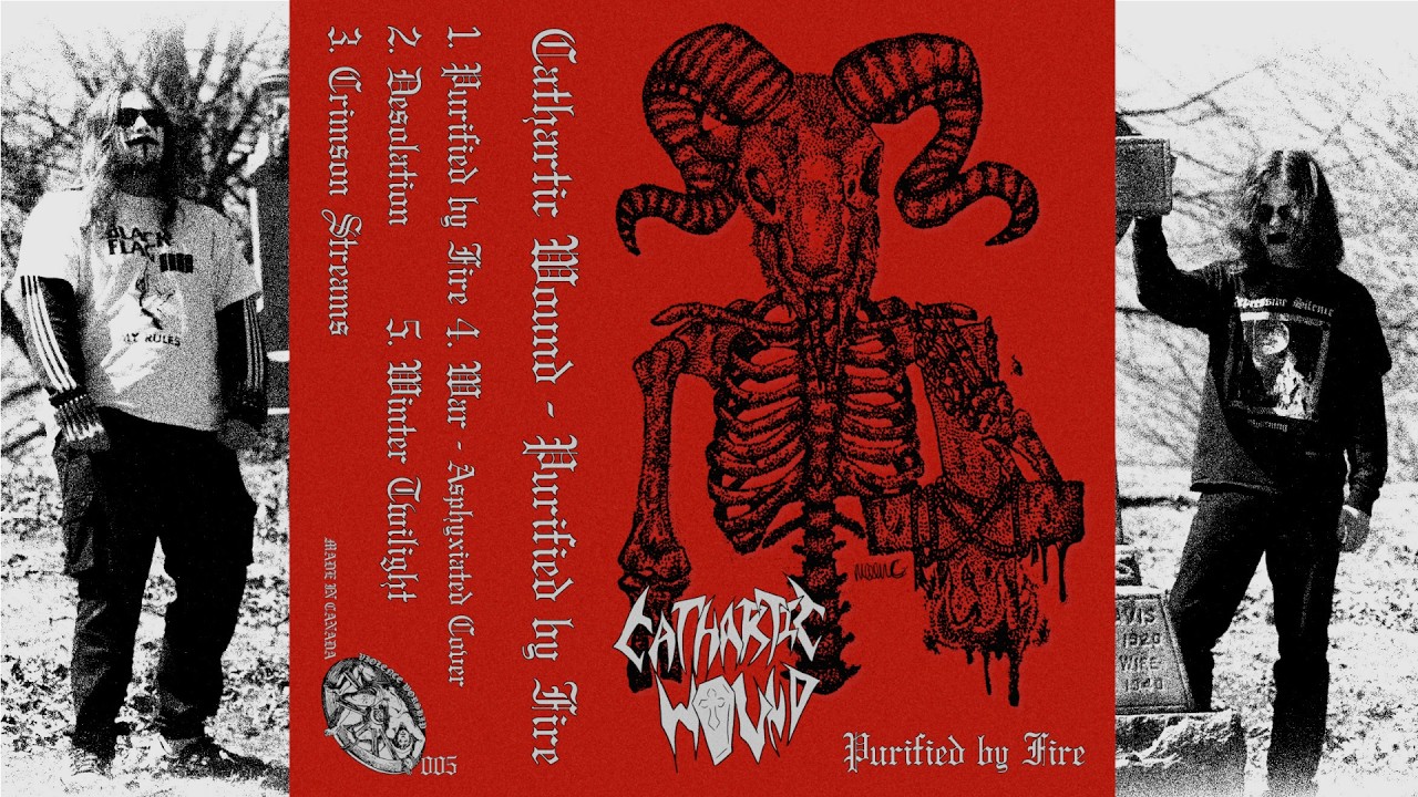 Cathartic Wound - Purified By Fire (2025 - Black Metal, DSBM)