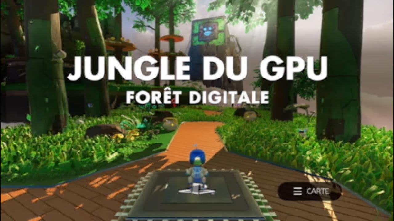 Astro's Playroom - Collectibles - Jungle du GPU / Forêt digitale - Puzzles Artefacts
