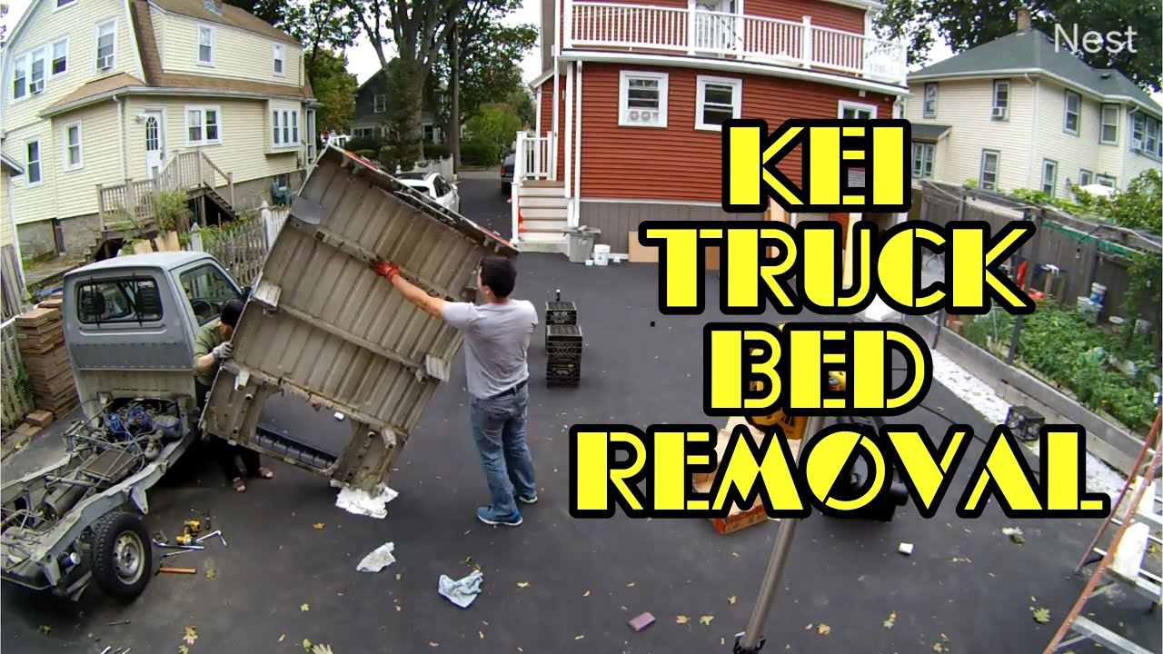 Suzuki Carry - Bed Removal (Similar to other kei trucks except Honda Acty)