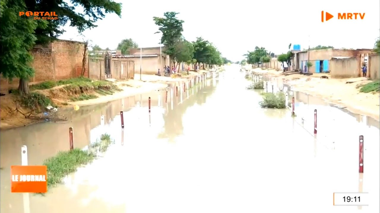 INONDATIONS - La Mairie de la ville de N'Djamena inspecte quelques quartiers