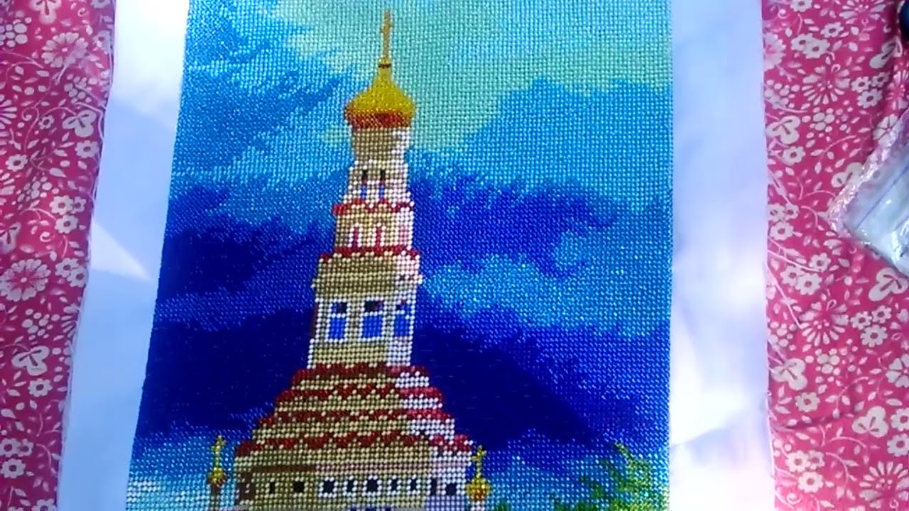 Вышивка Бисером: RICHELIEU+ Арт.Г-18 Храм Святых первоверховных Апостолов Петра и Павла Часть 7