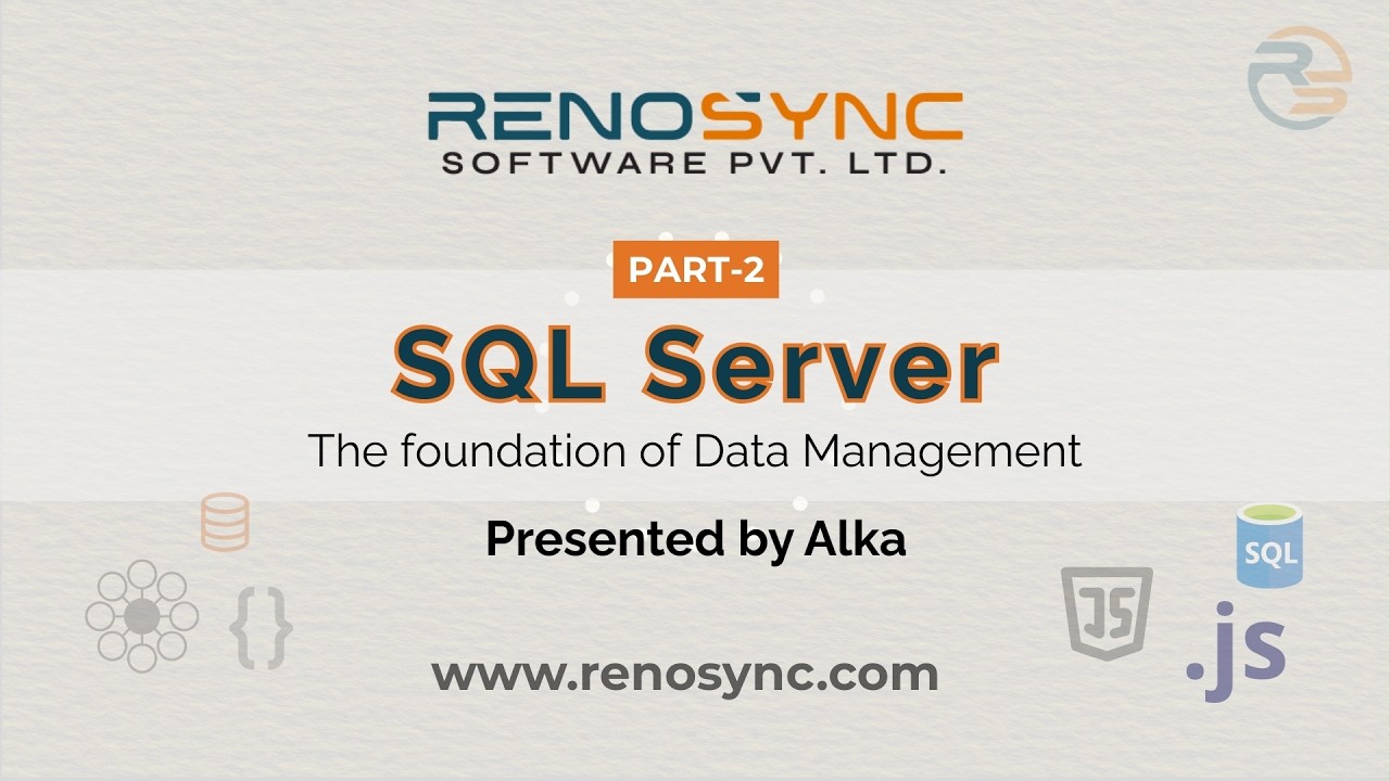 Data Management Using SQL Server Part 2  |  How Database Management System Works #sqlserver