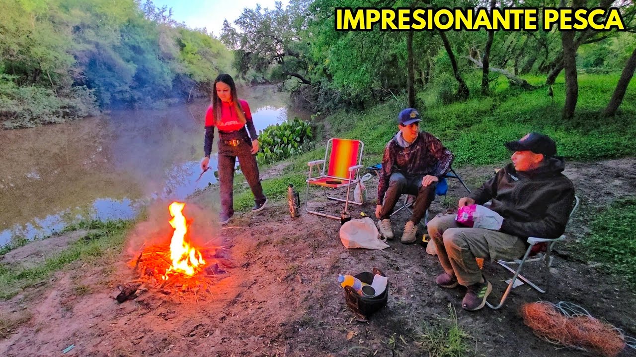 INCREÍBLE PESCA EN ARROYO SALE DE TODO! PESCA de SURUBI 2026.