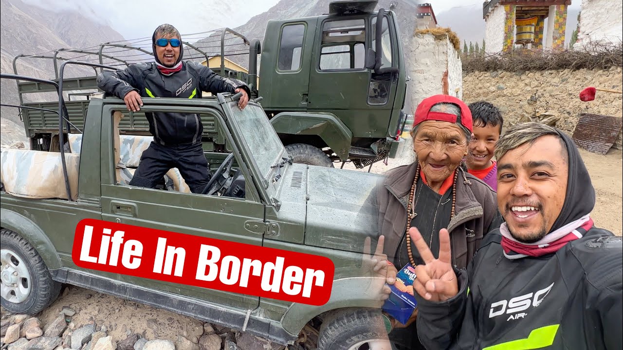 Life In India Pakistan Border Area LOC | Leh Ladakh Solo Ride |