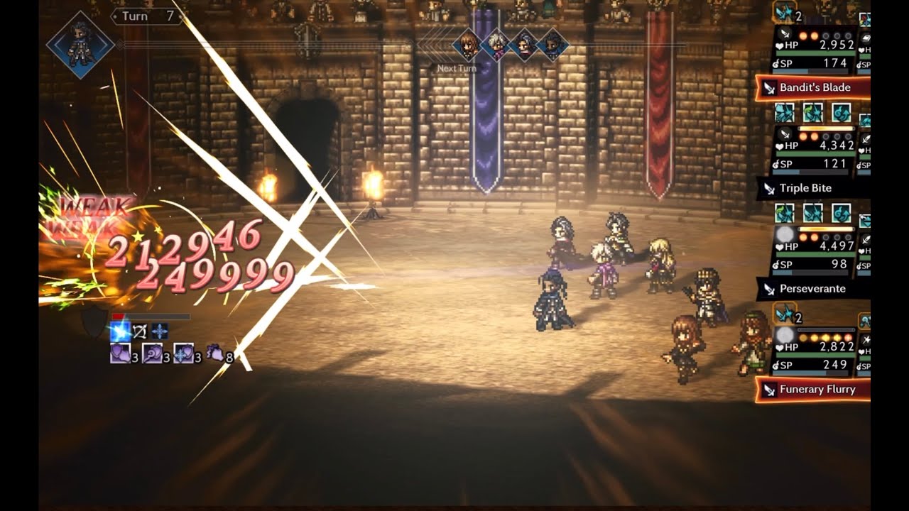 Octopath CotC: How well does Bargello and his A4 accessory perform against Largo?