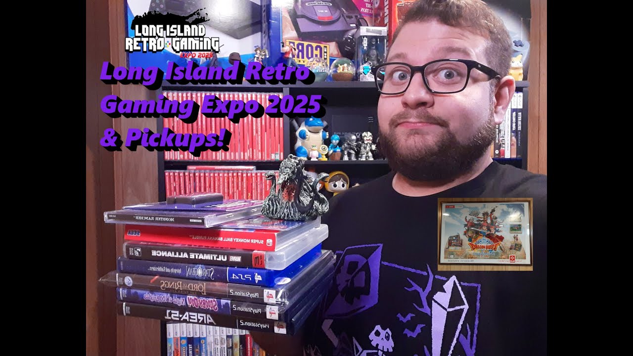 Long Island Retro Gaming Expo 2025 & Pickups!
