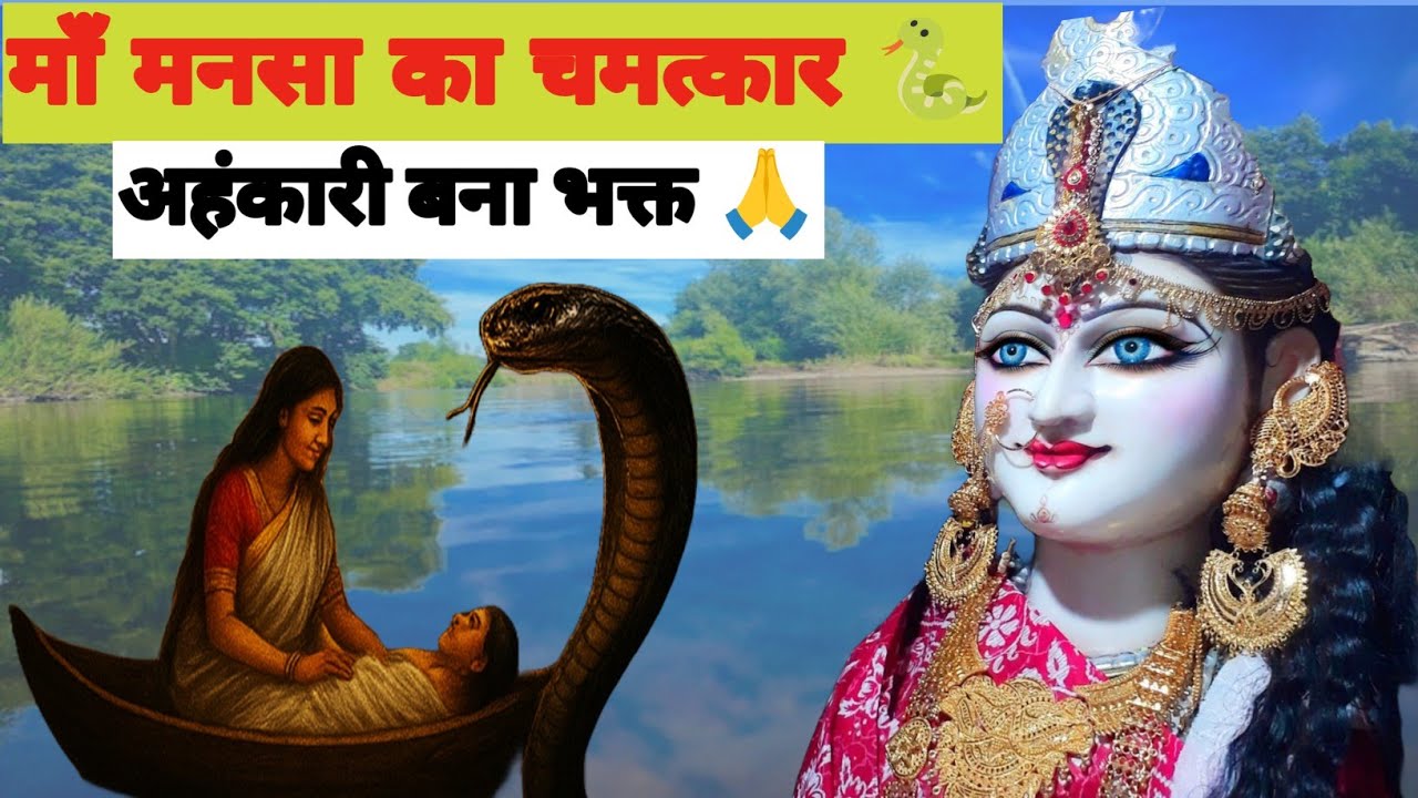 माँ मनसा देवी की चमत्कारी कथा | Maa Mansa Devi Ki Rahasya Katha | नागों की अधिष्ठात्री देवी की गाथा