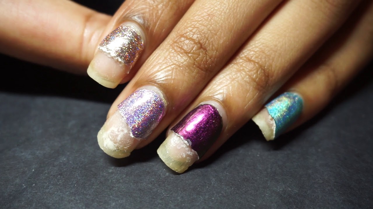 Got Nail Damage? 😅 Need New Merch? ☕ Watch Me Remove My DIY Cornstarch Nails + Peep the Reveal
