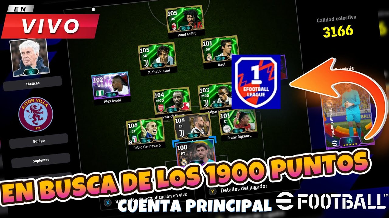 🔴A POR LOS 1900 PUNTOS!! LLEGAMOS O NO?? CUENTA JEQUE #efootball2026 #efootball