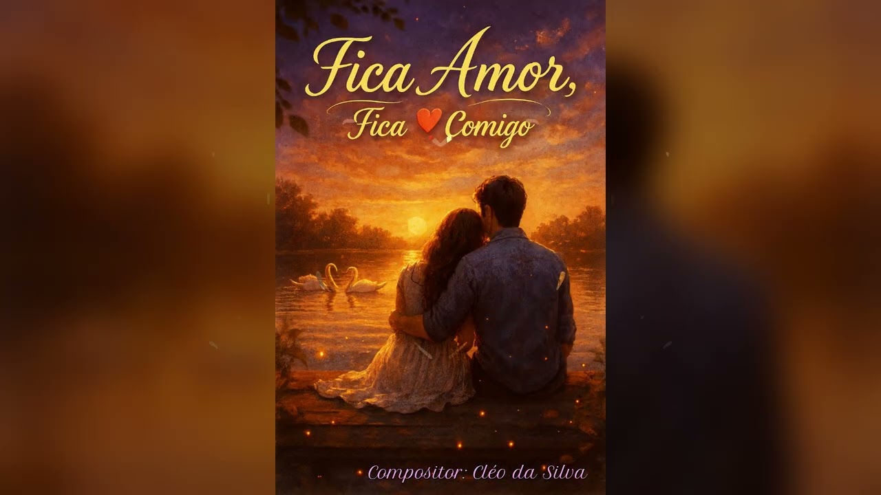 '' Fica amor, fica comigo '' Vídeo e áudio oficiais e originais, compositor Cléo da Silva!