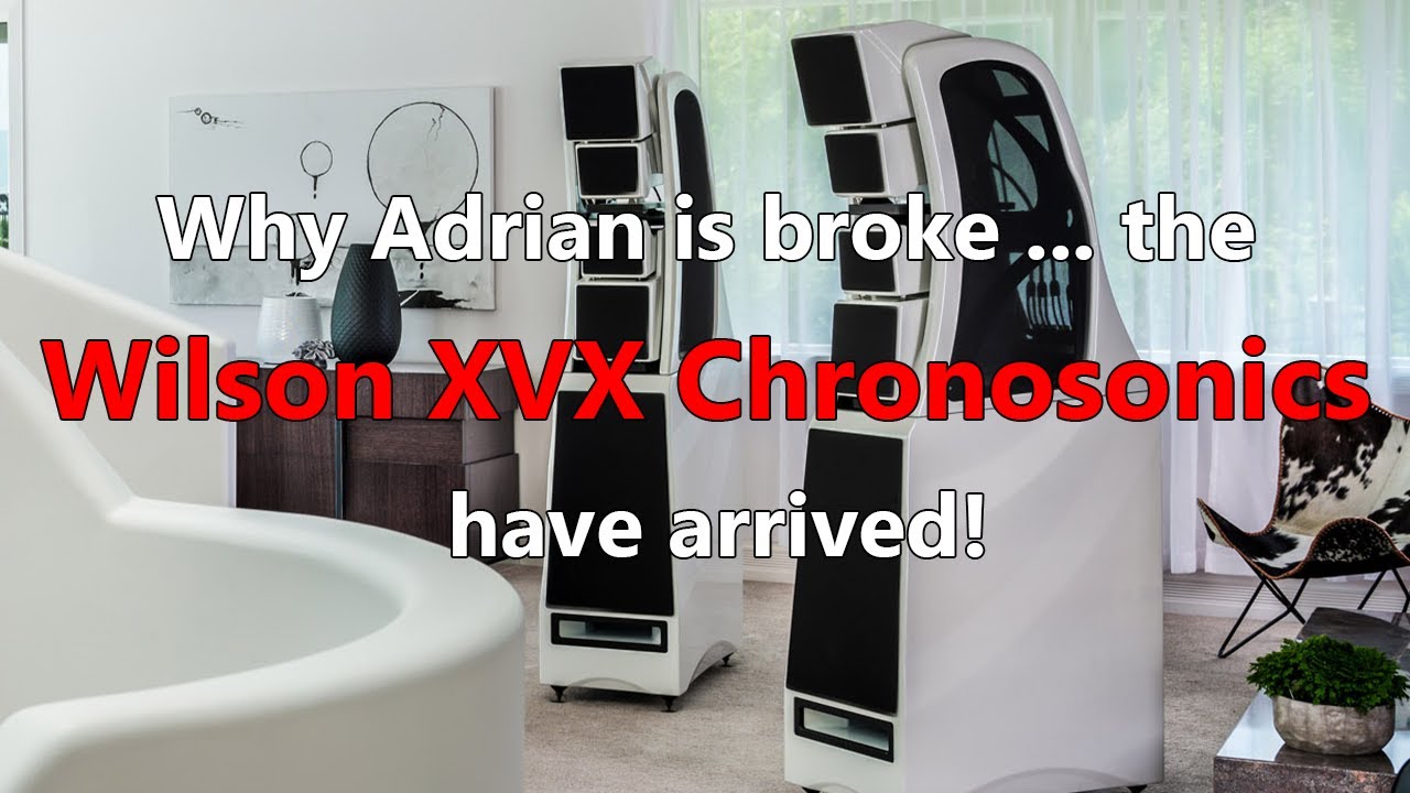 Unboxing the Wilson XVX Chronosonic Speakers