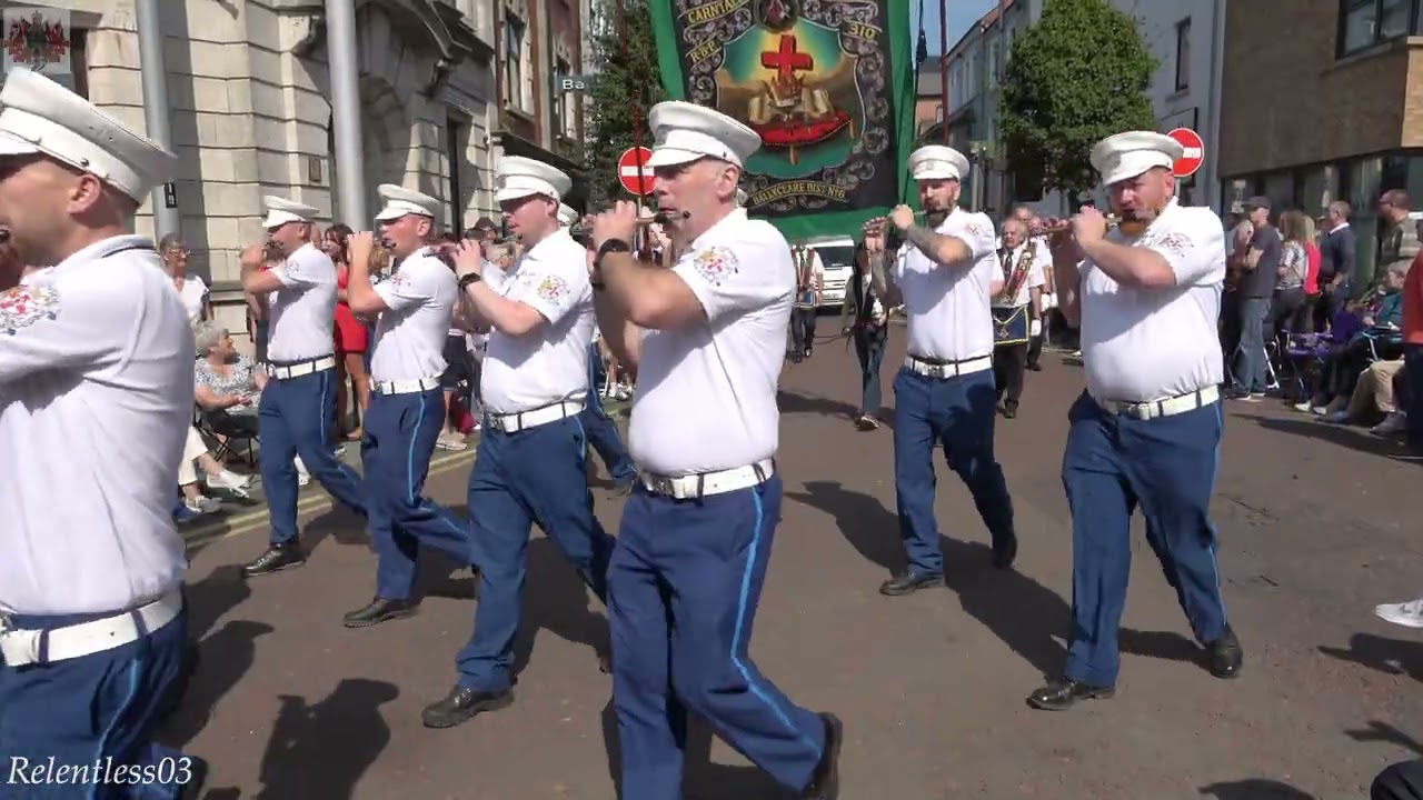 Burnside S.O.U. (No.1) @ Co. Antrim Black Saturday Parade ~ Ballymena ~ 31/08/24 (4K)