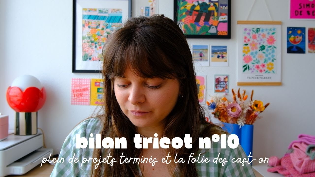 Bilan tricot 10 (Zipper sweater, Roma vest, Thelma scarf, Julia bag...)