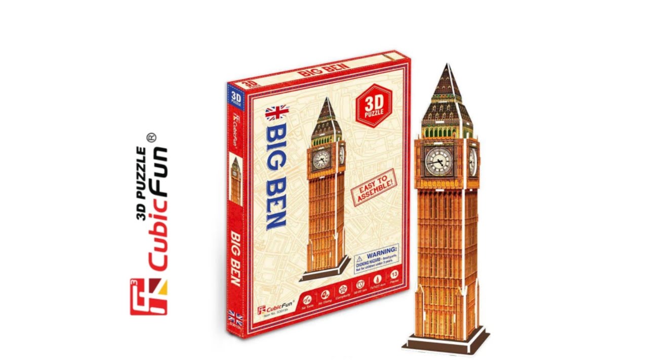 Big Ben 3D PUZZLE Cubicfun