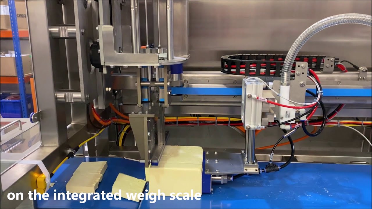 Inline T Mechanical Cheese Slicer