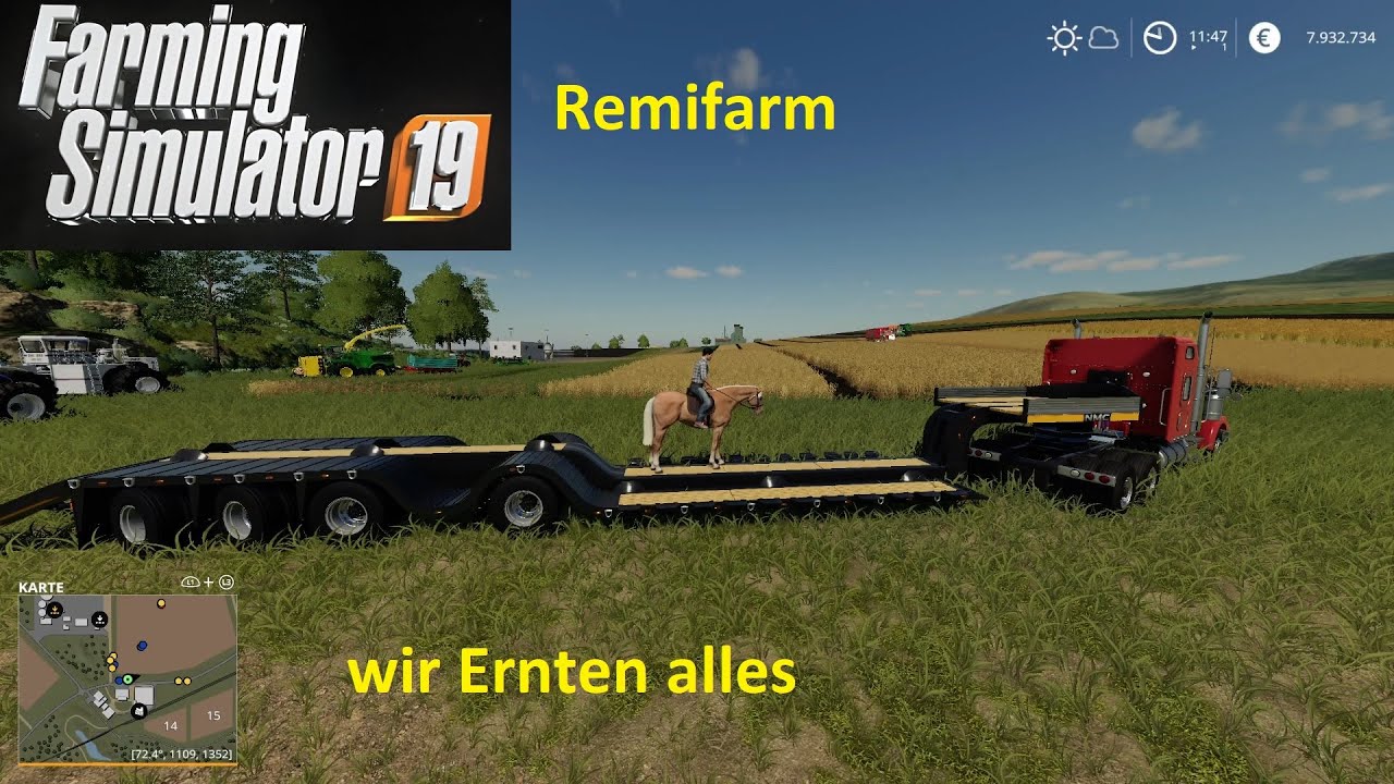 Farming Simulator 19 Remifarm #18# Megafarm - Großernte