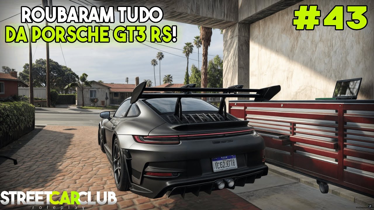 Fui ROUBADO! Levaram tudo que tinha na PORSCHE! Street Car Club RP #43