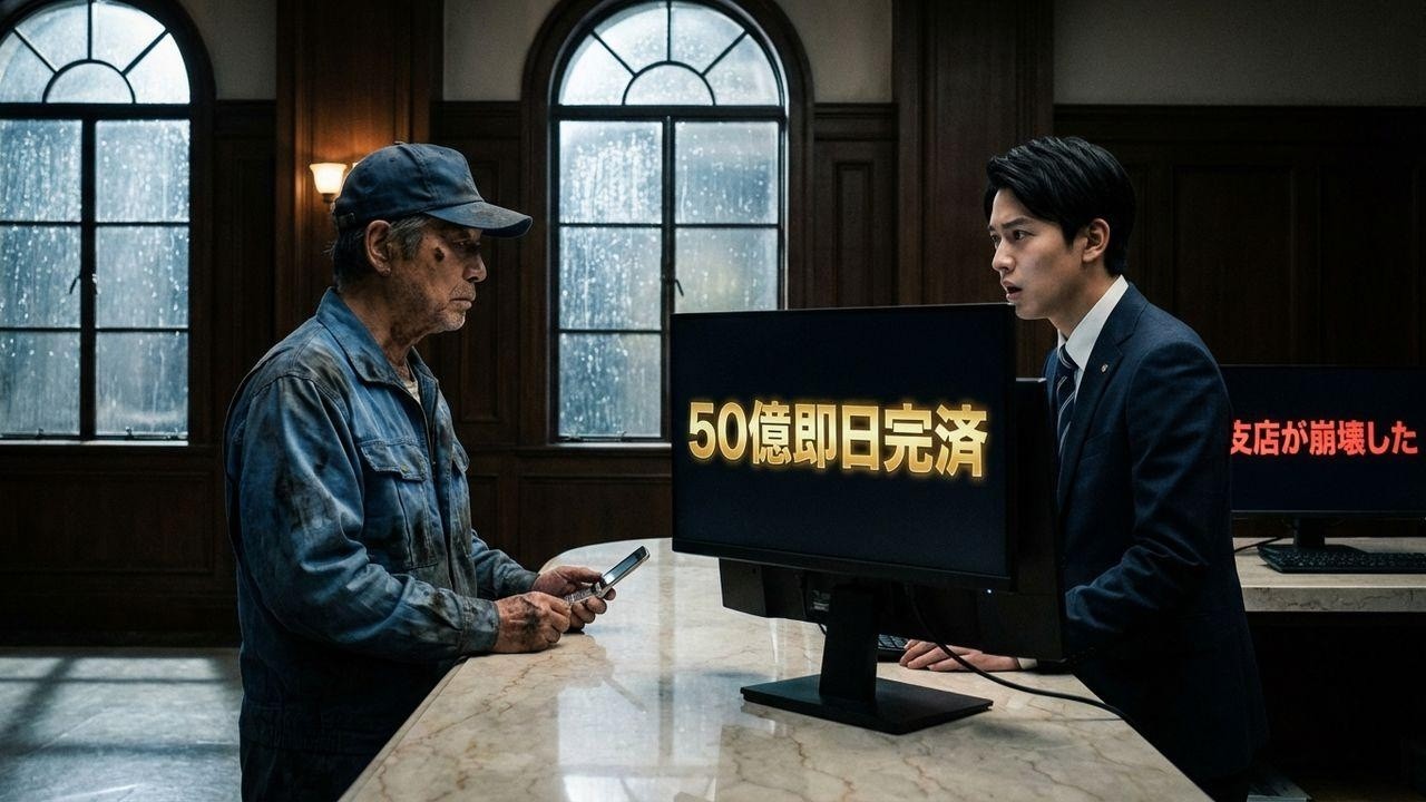 「50億返してみろ」作業着の老人を笑った銀行員の衝撃的な末路