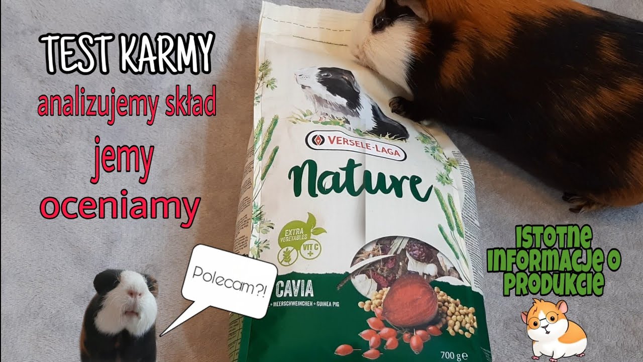 TEST KARMY VERSELE LAGA CAVIA NATURE🥬 analizujemy skład❗