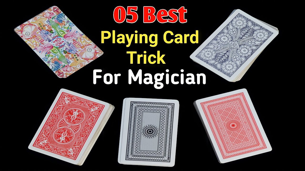 Five Best Playing Card || कोई भी पत्ती को पीछे से देखकर पहचाने || Suman Magic Shop