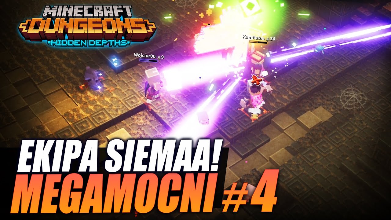 NABIERAMY MOCY | Minecraft Dungeons #4
