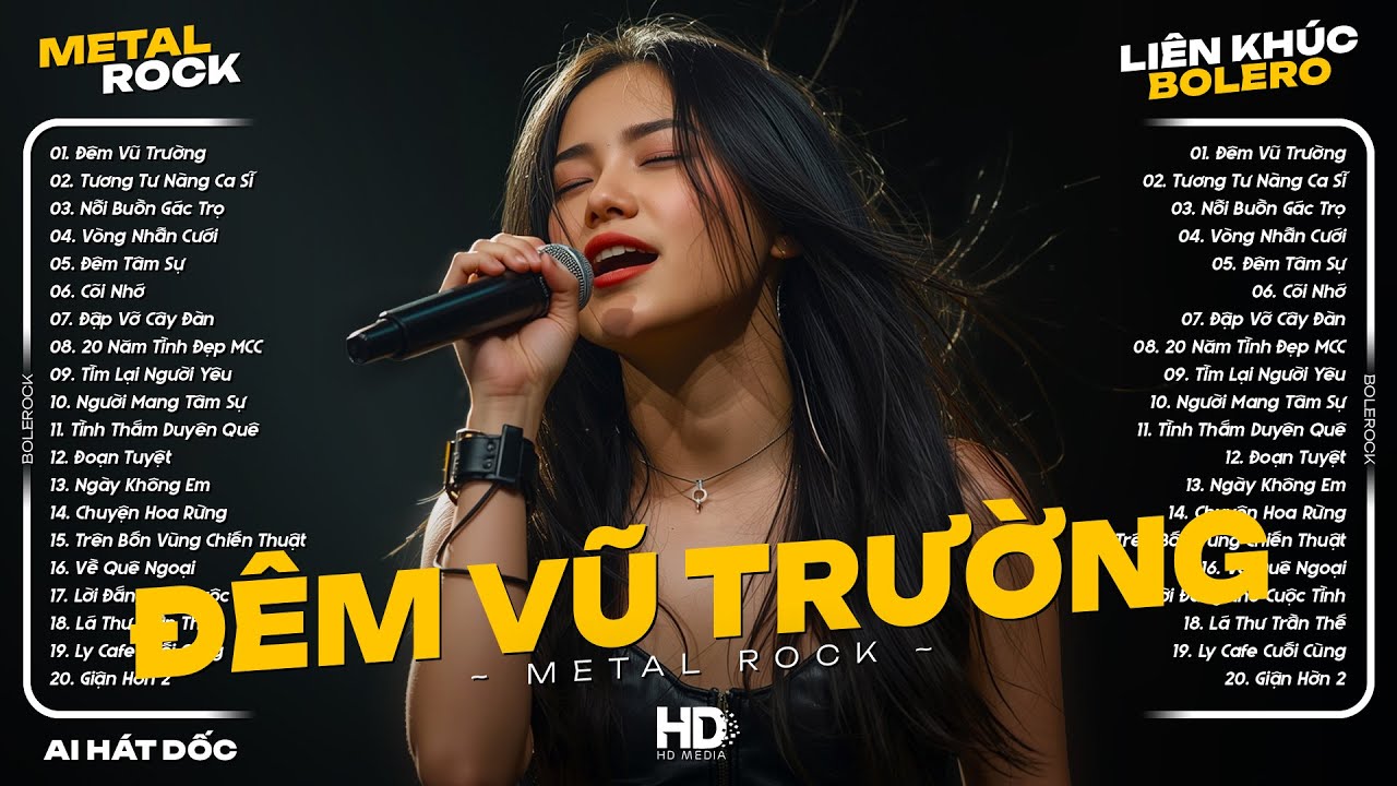 Liên Khúc Metal Rock Bolero - Đêm Vũ Trường ♫ Nhạc Bolero Rock Nghe Trên Xe Cực Cuốn 2026
