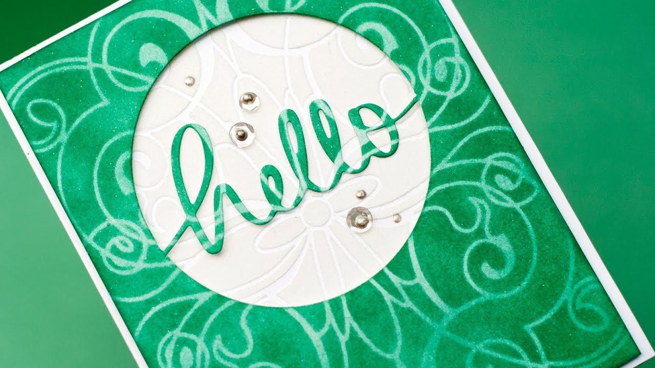 Die Cut Window Cards