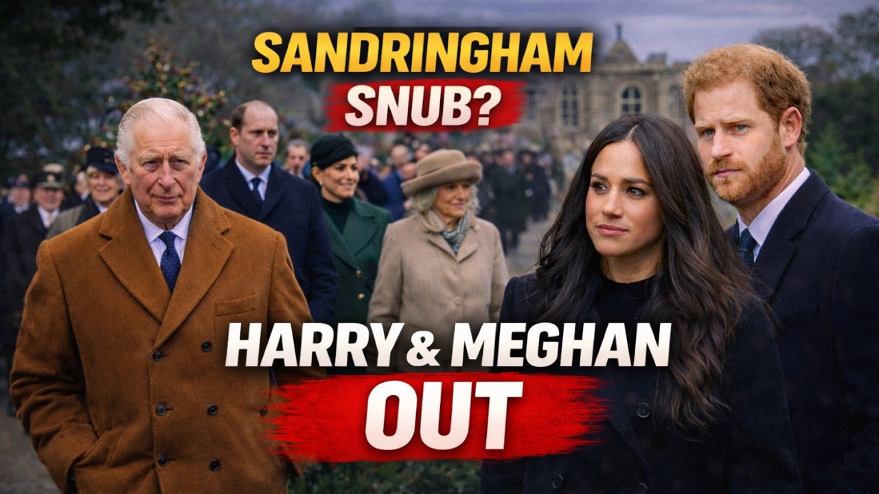 Harry & Meghan Absent From Sandringham Christmas --- EXCLUDED From High-Stakes Royal Plans?