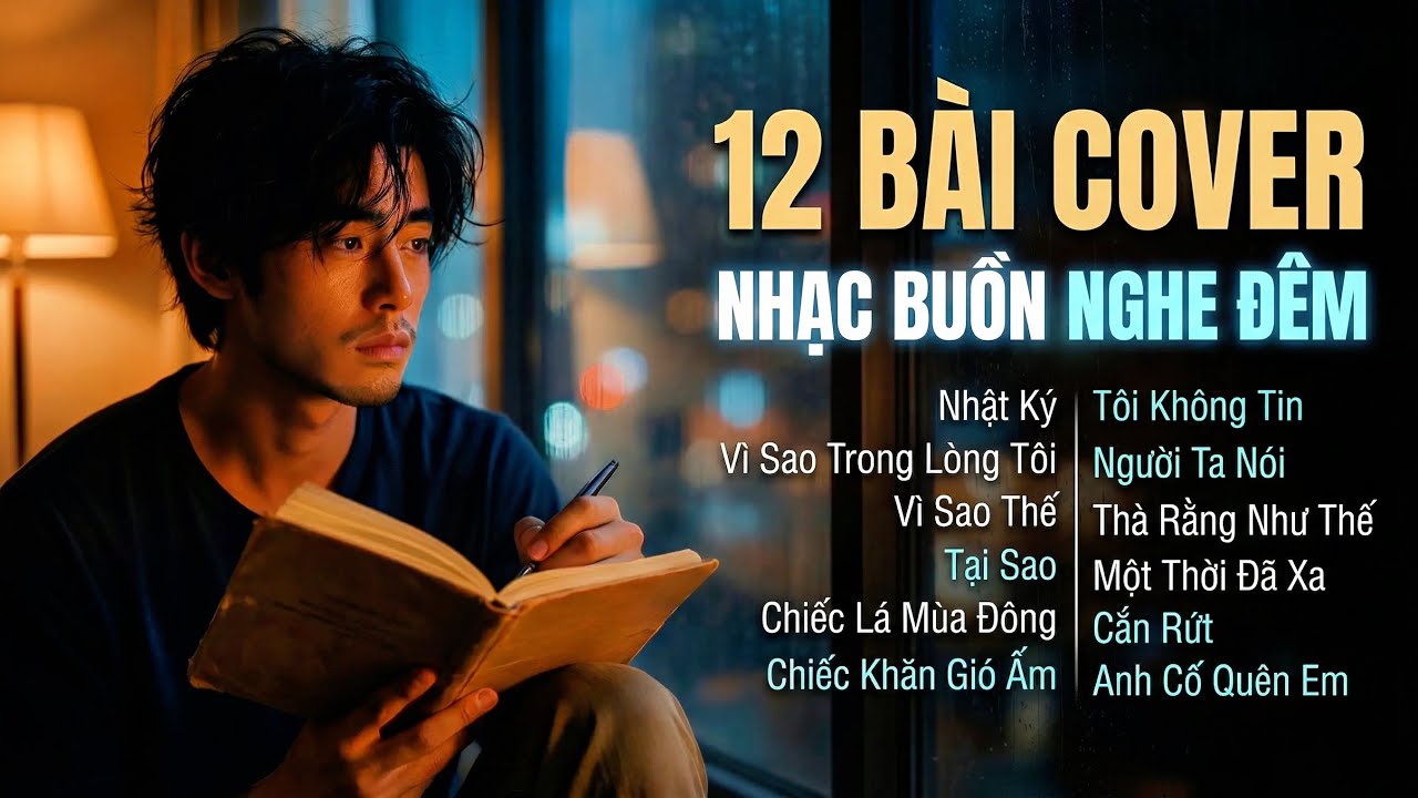 12 Bài Cover Nhạc Buồn Nghe Đêm 2026 | Nhật Ký, Chiếc Lá Mùa Đông, Anh Cố Quên Em – Khoa Music