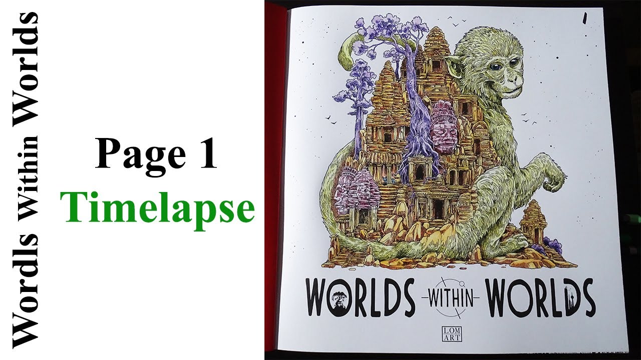 Worlds within Worlds by Kerby Rosanes / Page 1 Timelapse