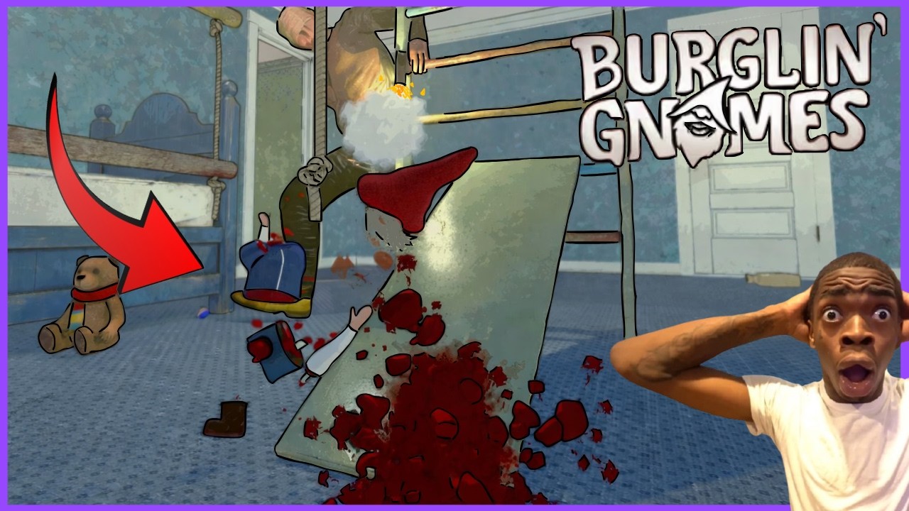 I became a BURGLAR GNOME with my friends, and it didn't go so well...