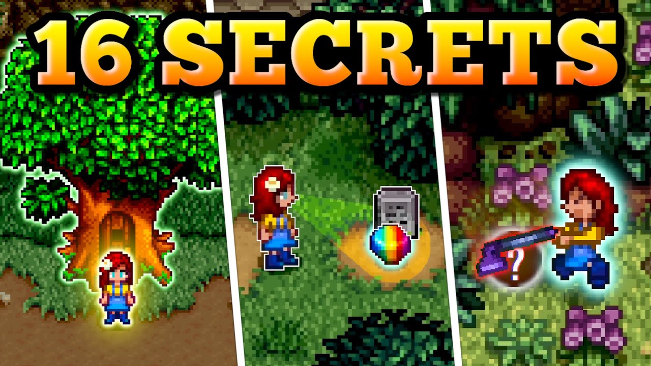 Самые охраняемые секреты Stardew Valley