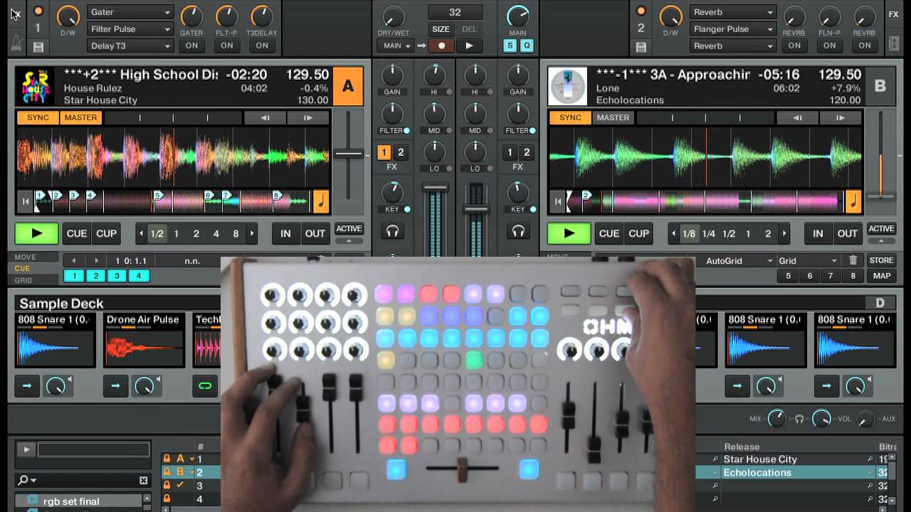 OhmRGB MIDI controller and Traktor 2: Overview