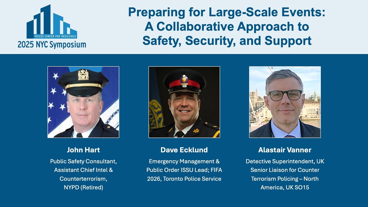 Preparing For Large-Scale Events – VOICES 2025 NYC SYMPOSIUM
