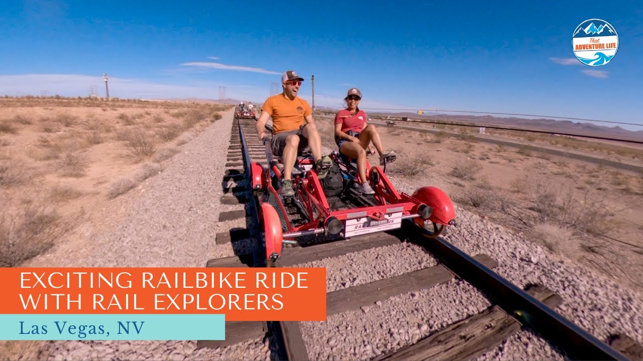 Exciting Railbike Ride Near Las Vegas | Rail Explorers