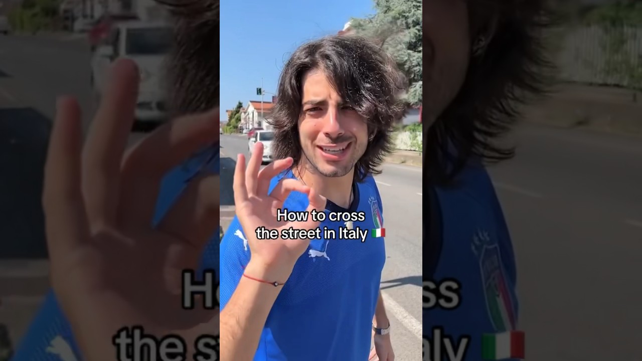 How to cross the street in Italy