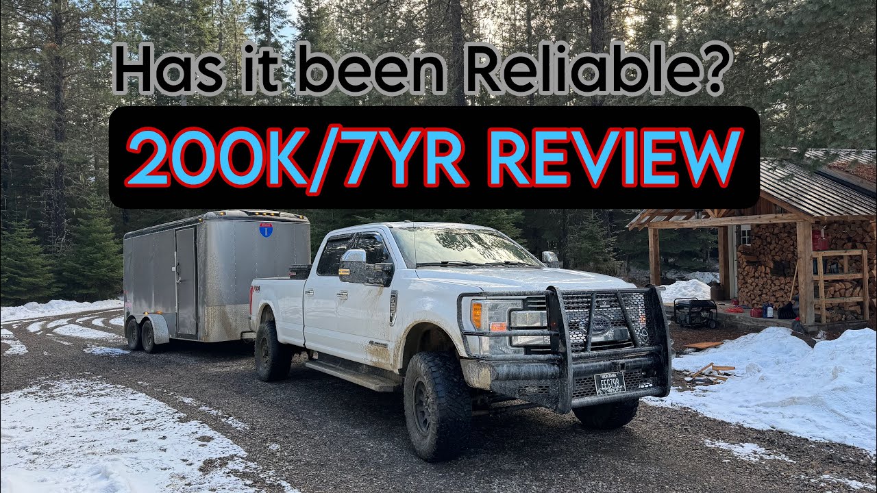 200,000 MILE REVIEW OF MY 2017 F250 6.7 POWERSTROKE!
